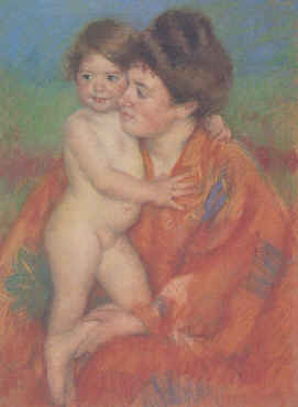 Woman with Baby ff